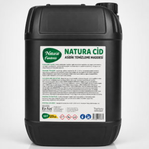NATURA CİD ASİDİK TEMİZLEME MADDESİ 20 LT